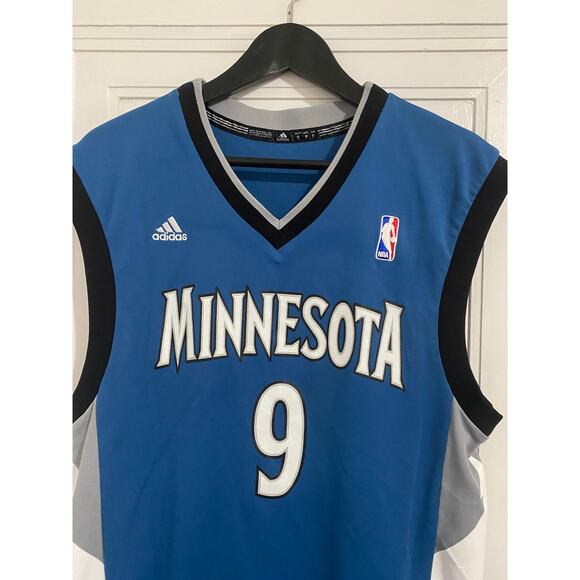 Ricky Rubio Minnesota Timberwolves Adidas Basketball Jersey Size S - Picture 3 of 6